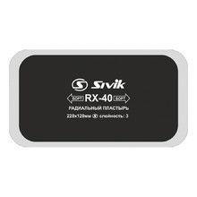 SIVIK RX-40, радиальная заплата, 220х120 мм, 3 слоя