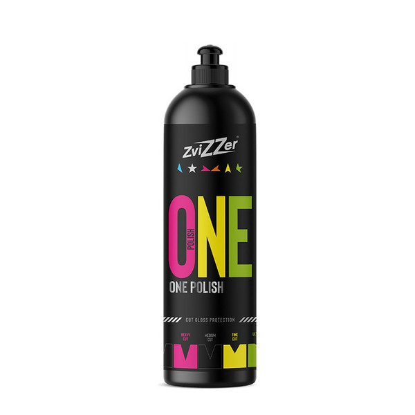 ZVIZZER ONE POLISH, полировальная паста 3 в 1, флакон 750 мл