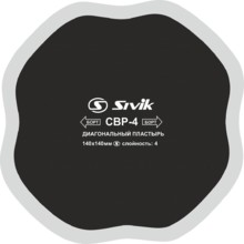SIVIK CBP4, диагональная заплата, 4 слоя, 140х140 мм, 1 шт
