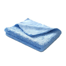 GLOSSWORK CORAL FLEECE MICROFIBER TOWEL, микрофибра, 40х40 см, 500 гр, синяя