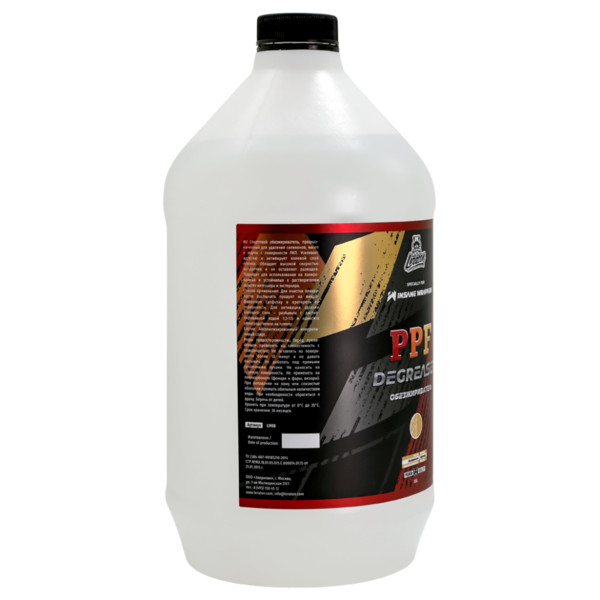 LERATON PPF DEGREASER, обезжириватель спиртовой, канистра 3.8 л