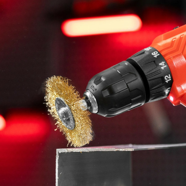 ЩЕТКИ для дрели, набор 8 предметов, Matrix