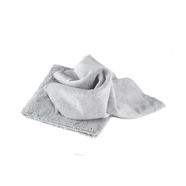 GLOSSWORK EDGELESS380 MICROFIBER TOWEL, микрофибра, серая, 40х40 см, 380 гр, в пакете