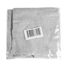 GLOSSWORK EDGELESS380 MICROFIBER TOWEL, микрофибра, серая, 40х40 см, 380 гр, в пакете