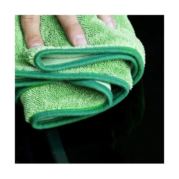 PURESTAR TWIST DRYING TOWEL GREEN, мягкое полотенце для сушки автомобиля, зеленое, 530 г/м, 70х90 см