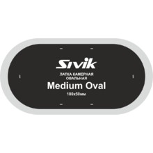 SIVIK MEDIUM OVAL, камерная заплата, 100x50 мм, 1 шт
