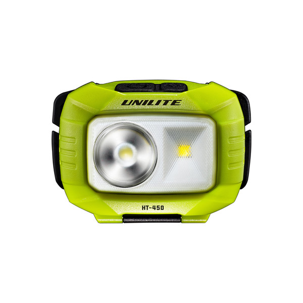 UNILITE ФОНАРЬ налобный сенсорный, 450 Lm + 250 Lm, 3xAAA