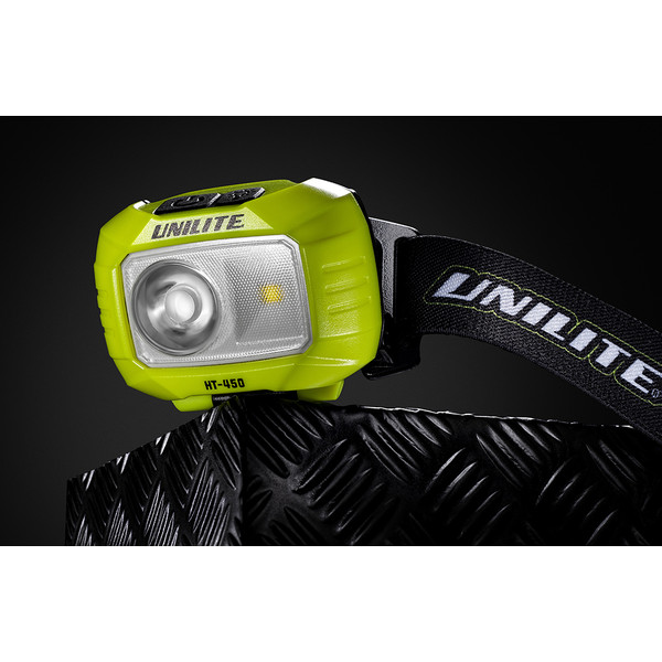 UNILITE ФОНАРЬ налобный сенсорный, 450 Lm + 250 Lm, 3xAAA