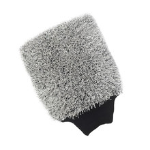 PURESTAR DOUBLE TWIST WASH MITT, варежка для мойки авто, серая, 20х25 см