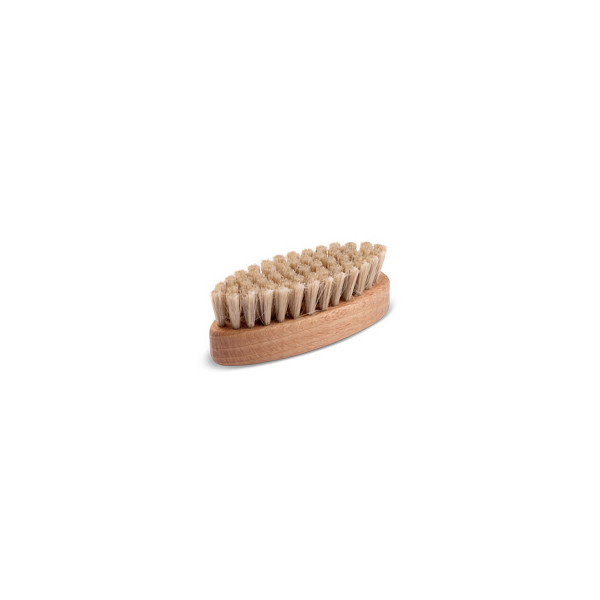 FOAM HEROES NATURAL BOAR'S HAIR BRUSH, щетка для очистки кожи, 8.4 х 2.9 см