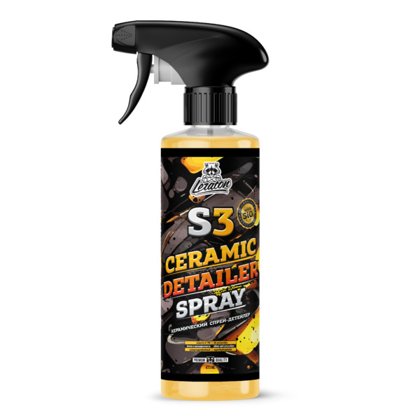 LERATON S3 CERAMIC DETAILER SPRAY, керамический детейлер-спрей, спрей 473 мл