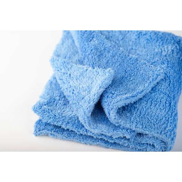 GLOSSWORK CORAL FLEECE MICROFIBER TOWEL, микрофибра, 40х40 см, 400 гр, синяя