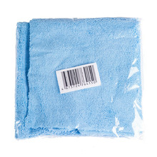 GLOSSWORK EDGELESS380 MICROFIBER TOWEL, микрофибра, голубая, 40х40 см, 380 гр, в пакете