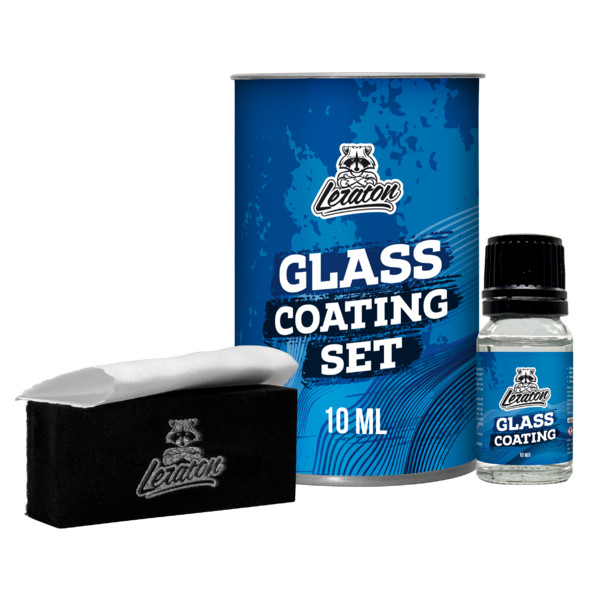 LERATON GLASS COATING SET, защитное покрытие для стекол (антидождь), набор с флаконом 10 мл