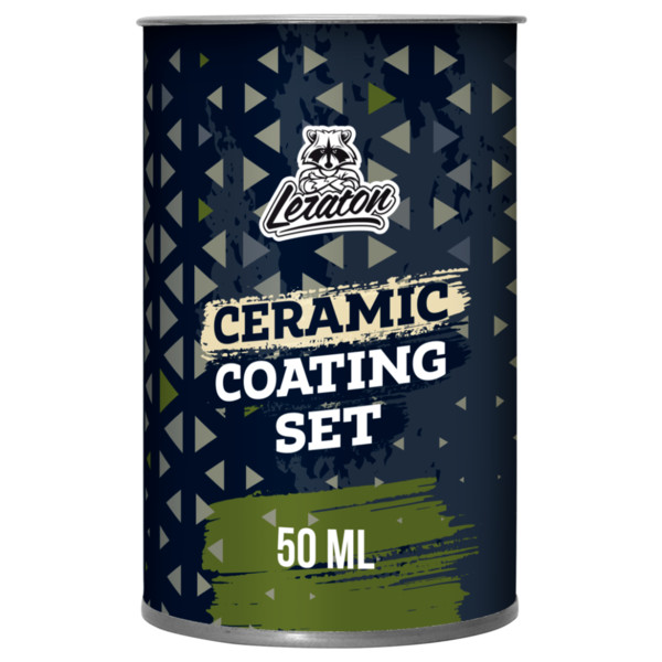 LERATON CERAMIC COATING SET, керамическое покрытие для кузова, набор с флаконом 50 мл