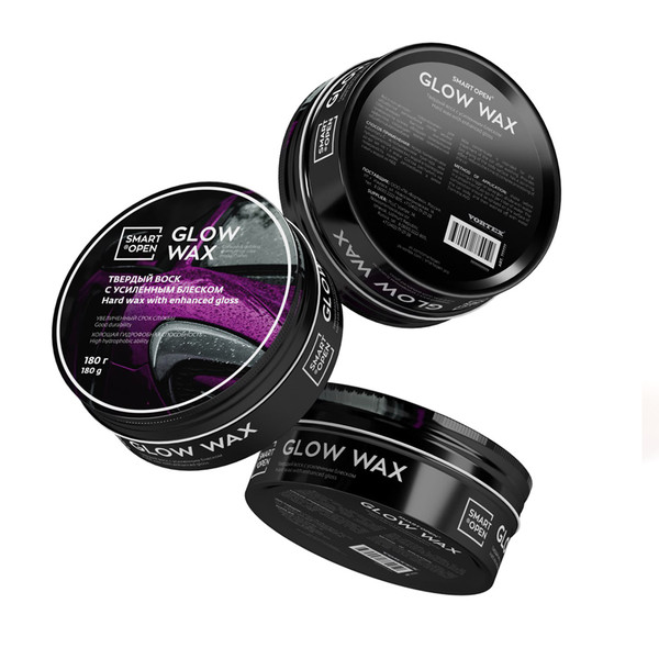 SMART OPEN GLOW WAX, твердый воск, банка 180 гр