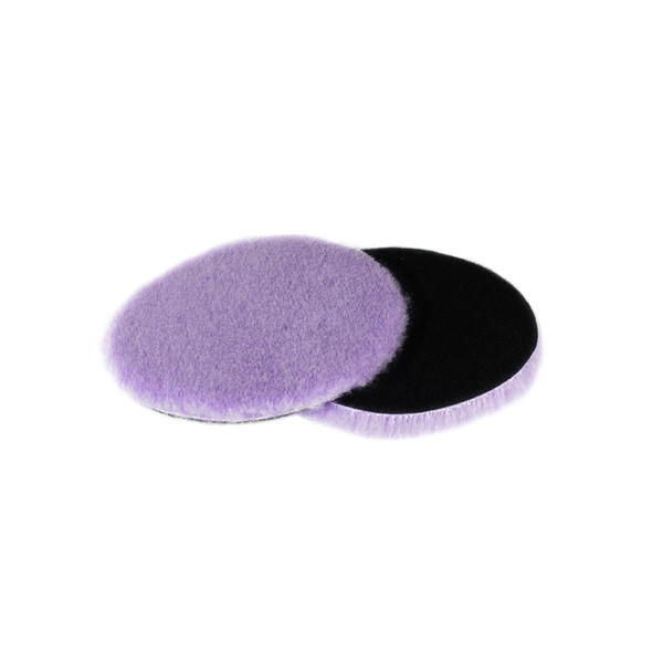 A-302 PURPLE WOOL PAD, круг полировальный, меховой, ворс 8 мм, 130/8 мм