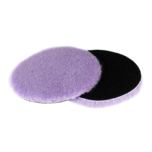 A-302 PURPLE WOOL PAD, круг полировальный, меховой, ворс 8 мм, 155/8 мм