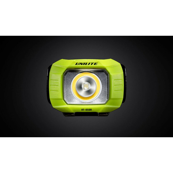 UNILITE ФОНАРЬ налобный сенсорный, 650 Lm COB + 450 Lm CREE, Dual Power