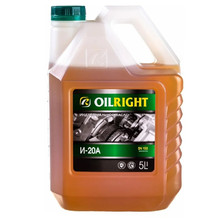 OILRIGHT И-20А, масло веретеное, канистра 5 л