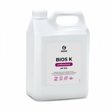 GRASS BIOS-K PROFESSIONAL, щелочной индустриальный очиститель, канистра 5.6 кг