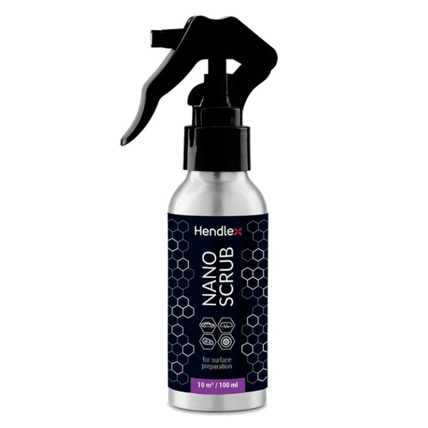 HENDLEX NANO SCRUB, скраб для стекла, флакон с триггером 100 мл
