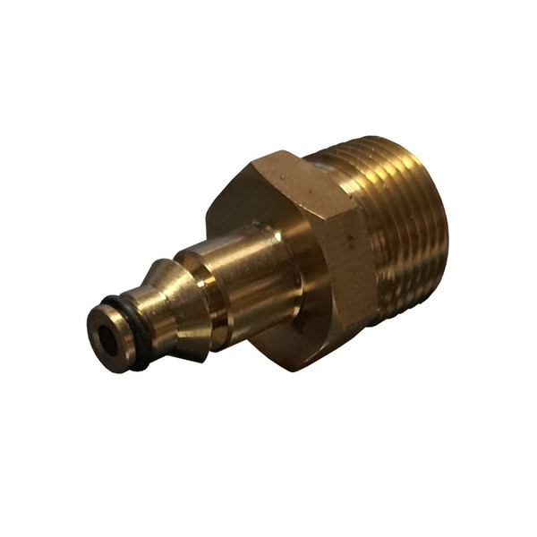 АДАПТЕР для шлангов ВД, M22x1.5п - Bosch, латунь