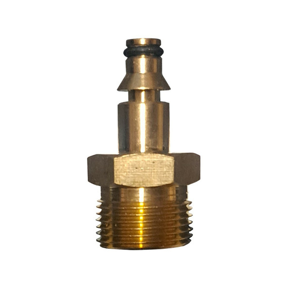 АДАПТЕР для шлангов ВД, M22x1.5п - Bosch, латунь