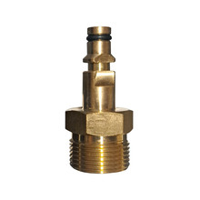 АДАПТЕР для шлангов ВД, M22x1.5п - Karcher QuickConnect, латунь
