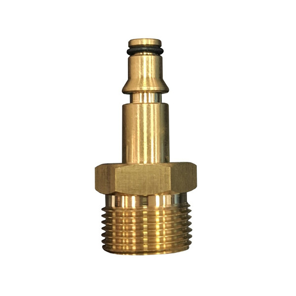 АДАПТЕР для шлангов ВД, M22x1.5п - AR/B&D, латунь