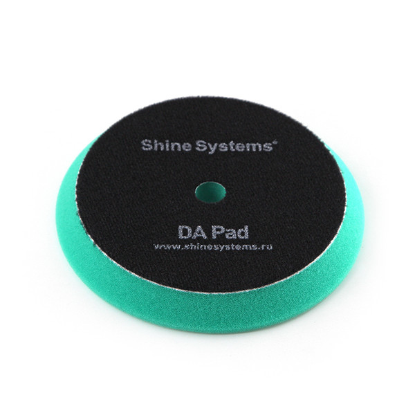 SHINE SYSTEMS DA FOAM PAD GREEN, круг для полировки, экстра твердый, зеленый, 155 мм