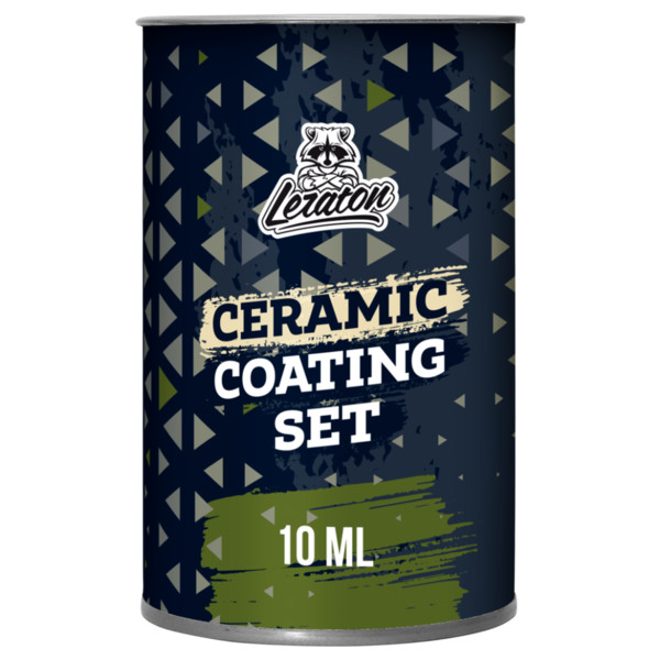 LERATON CERAMIC COATING SET, керамическое покрытие для кузова, набор с флаконом 10 мл