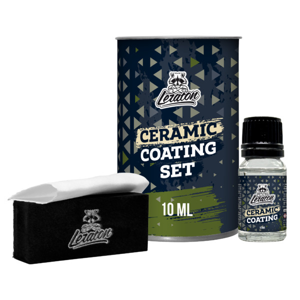 LERATON CERAMIC COATING SET, керамическое покрытие для кузова, набор с флаконом 10 мл