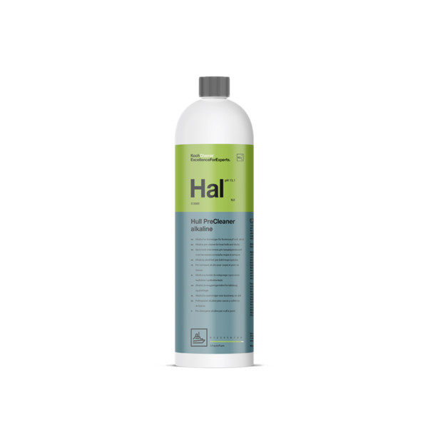 KOCH HULL PRECLEANER ALKALINE, щелочное средство для предварительной очистки лодок, флакон 1 л