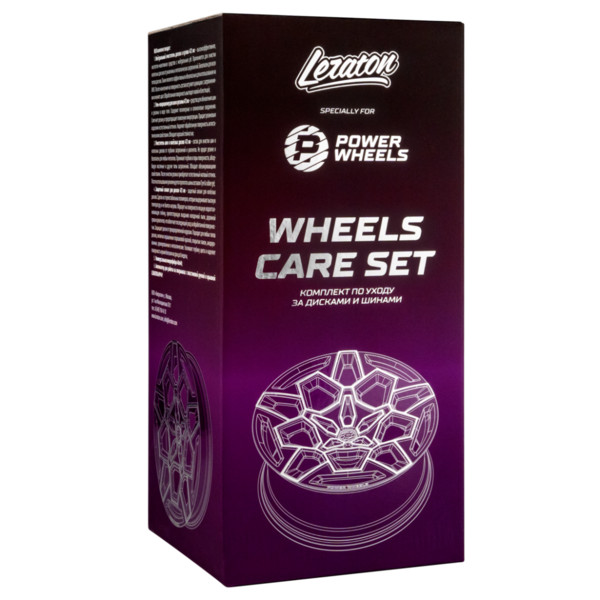 LERATON POWER WHEELS WHEEL CARE SET, набор по уходу за резиной и дисками