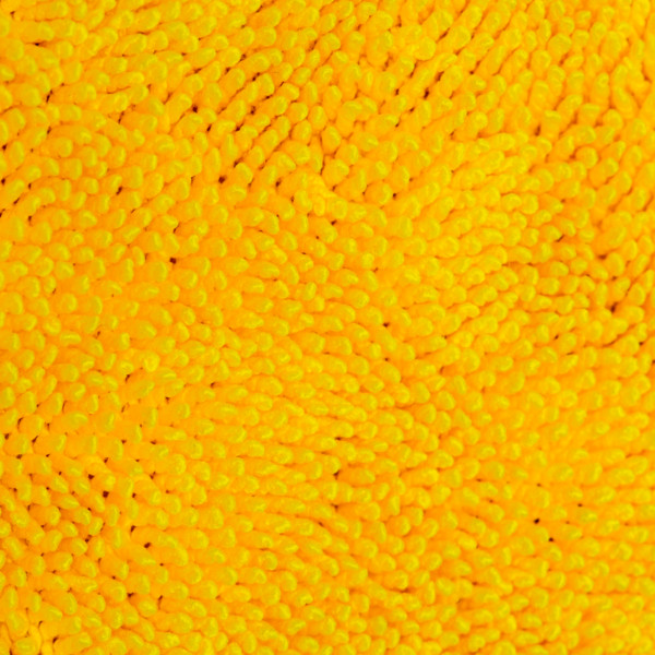 LERATON MF2 YELLOW TWIST, односторонняя микрофибра для сушки, 60х50 см, 600 г/м2