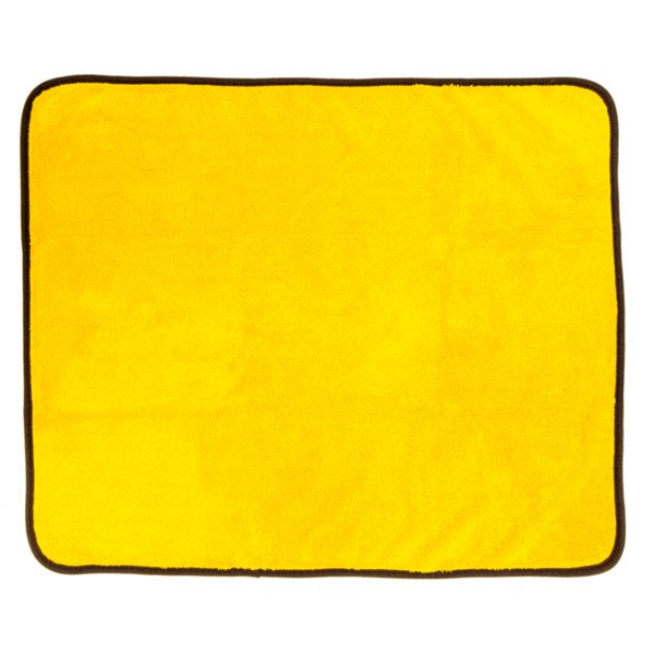LERATON MF2 YELLOW TWIST, односторонняя микрофибра для сушки, 60х50 см, 600 г/м2