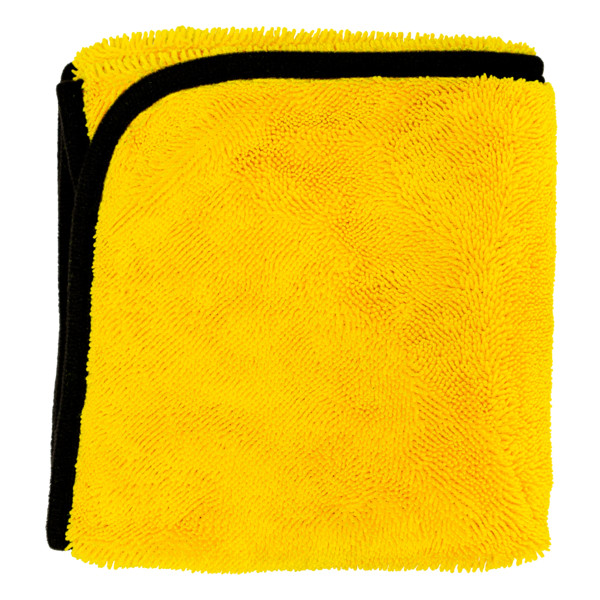 LERATON MF2 YELLOW TWIST, односторонняя микрофибра для сушки, 60х50 см, 600 г/м2