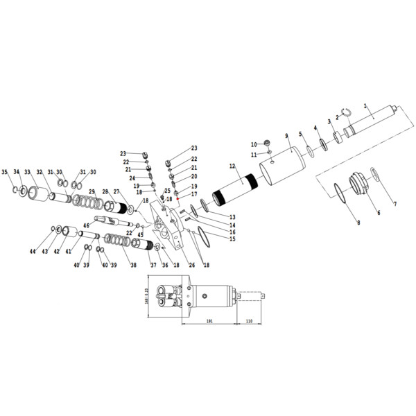 ШАРИК клапана, d4 мм, для подкатных домкратов V3, V3LP