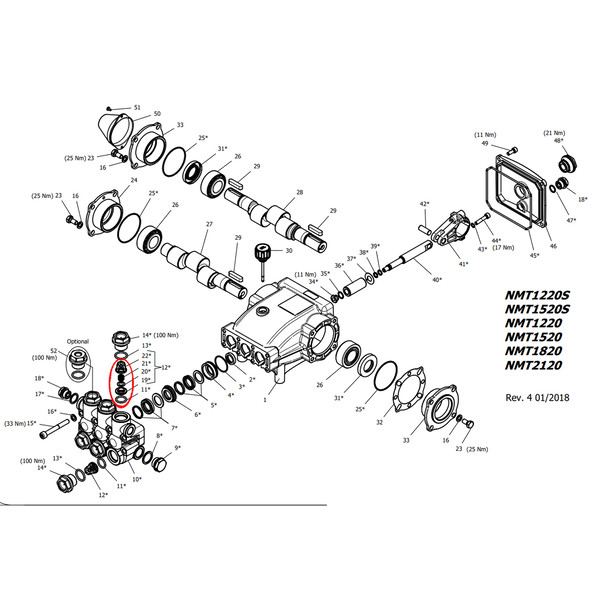 HAWK KIT 42169, комплект клапанов высокого давления, ТехУм