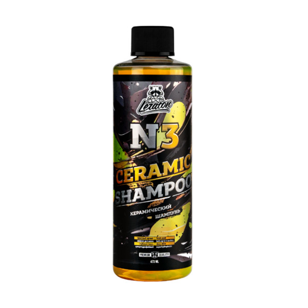 LERATON N3 CERAMIC SHAMPOO, керамический шампунь для ручной мойки