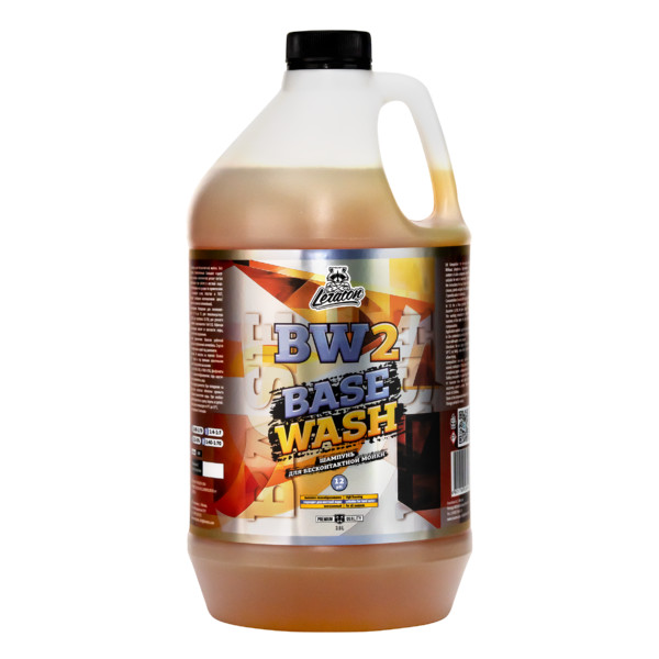 LERATON BW2 BASE WASH, активная пена для бесконтактной мойки, канистра 3.8 л