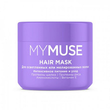 MYMUSE МАСКА для волос, интенсивное питание и уход, баночка 300 мл