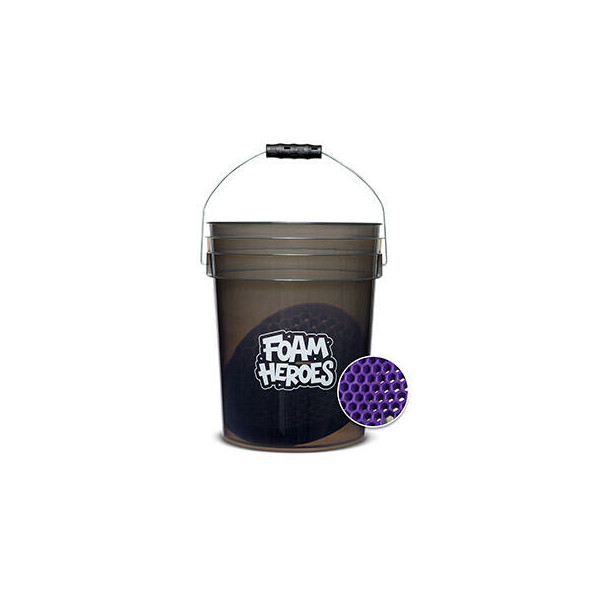 FOAM HEROES DETAILING BUCKET, ведро для детейлинг мойки, с сепаратором