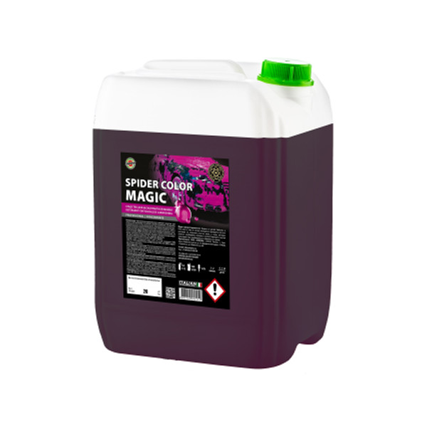 SIPOM SPIDER COLOR MAGIC, активная пена для бесконтактной мойки, розовая, канистра 20 кг