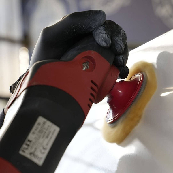 KOCH TWISTED WOOL PAD, круг полировальный, крученая шерсть, d80х25 мм