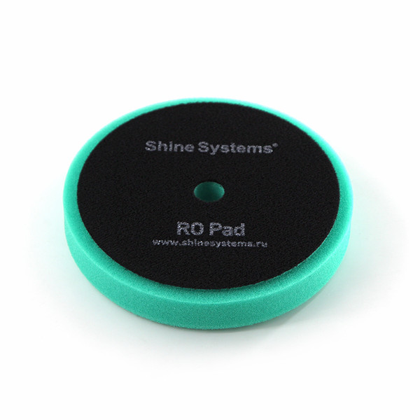 SHINE SYSTEMS RO FOAM PAD GREEN, круг для полировки, экстра твердый, зеленый, 130 мм