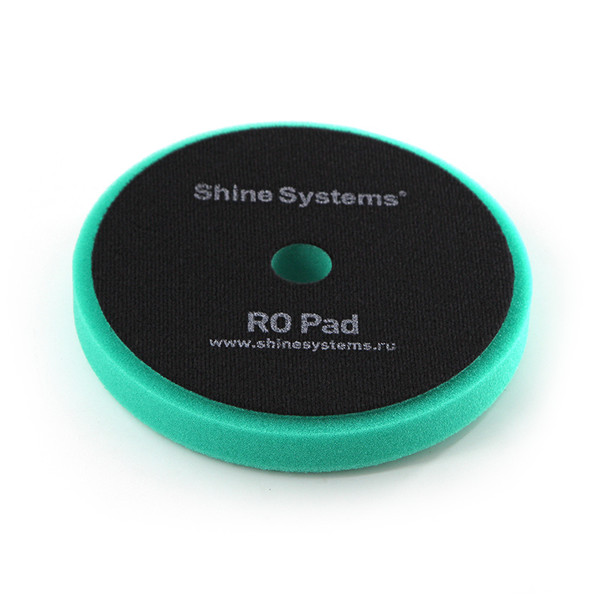 SHINE SYSTEMS RO FOAM PAD GREEN, круг для полировки, экстра твердый, зеленый, 155 мм