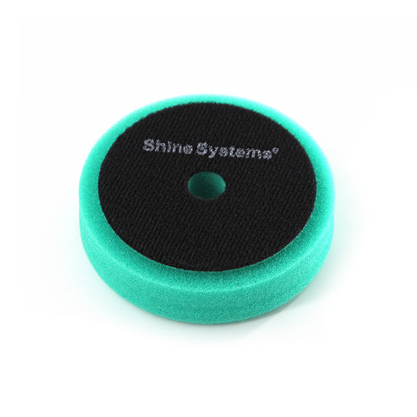 SHINE SYSTEMS RO FOAM PAD GREEN, круг для полировки, экстра твердый, зеленый, 75 мм