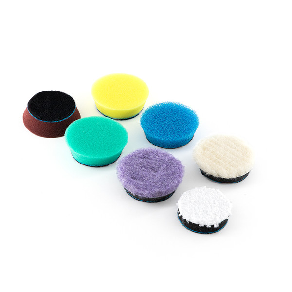 SHINE SYSTEMS NANO POLISHER PAD SET, набор мини-падов для iBrid, 50 мм 7 шт